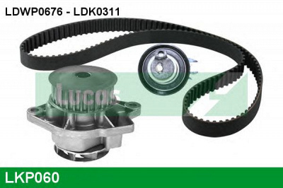 LUCAS ENGINE DRIVE lkp060 -  Водяной насос + комплект зубчатого ремня
